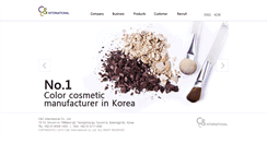 Desktop Screenshot of cnccosmetic.com